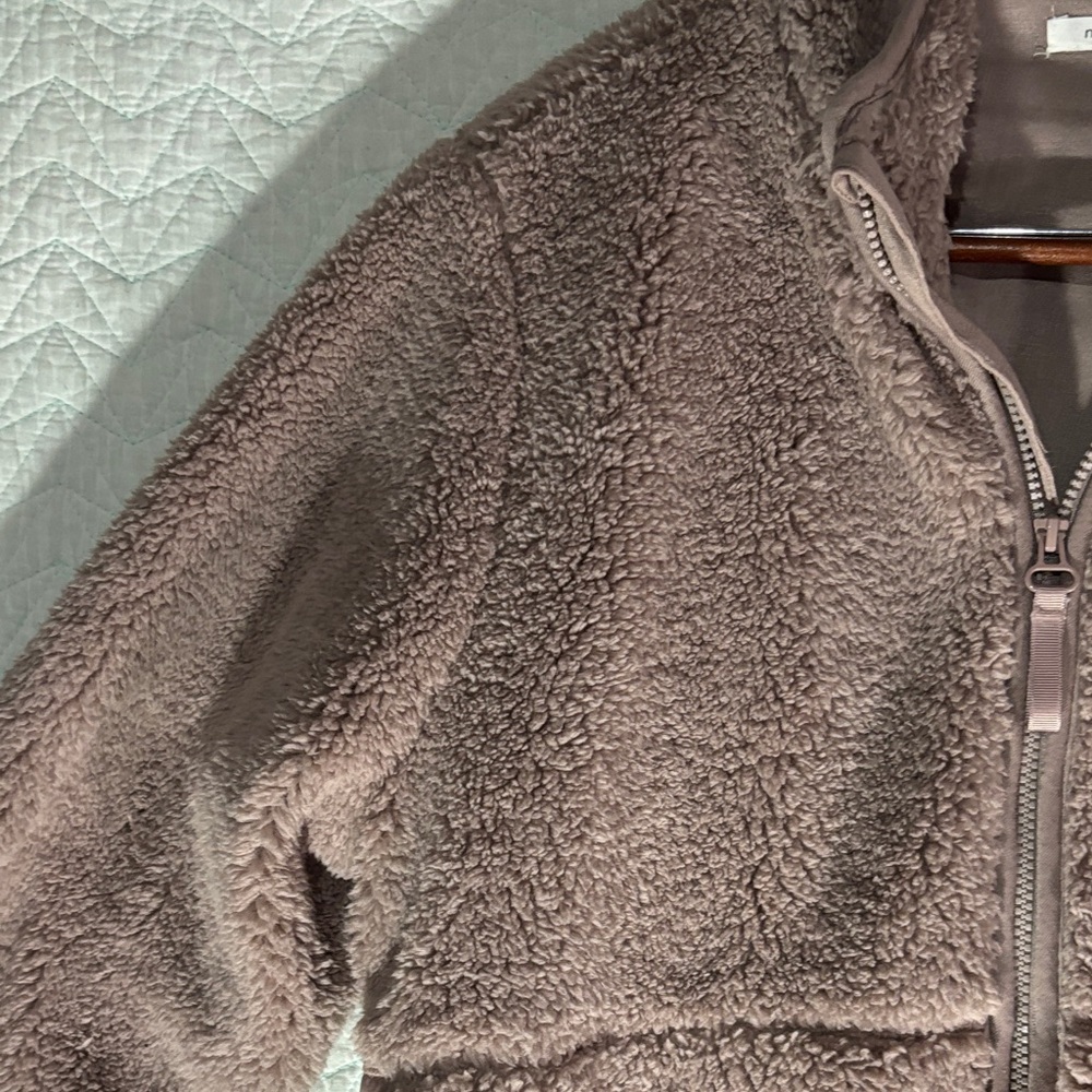 Maurices Plush Puffer Jacket in Mauve - Picture 4 of 10